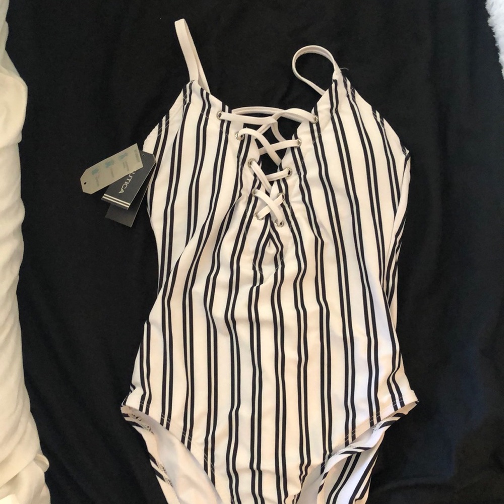 Nautica one piece bathing suit.